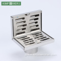 Right Angle Floor Drain Corner shower 304 stainless steel wall floor drain Supplier